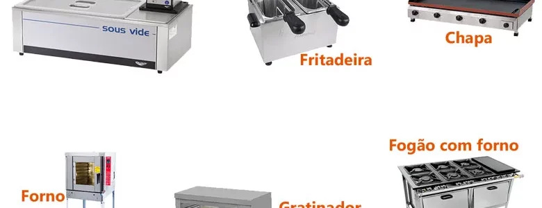 Guia de equipamentos essenciais para cozinha